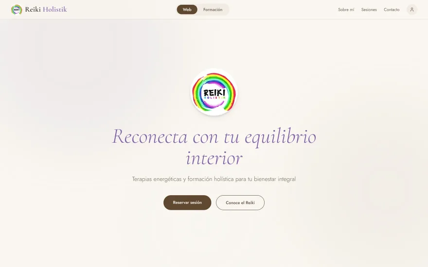 Portada de Reiki Holistik